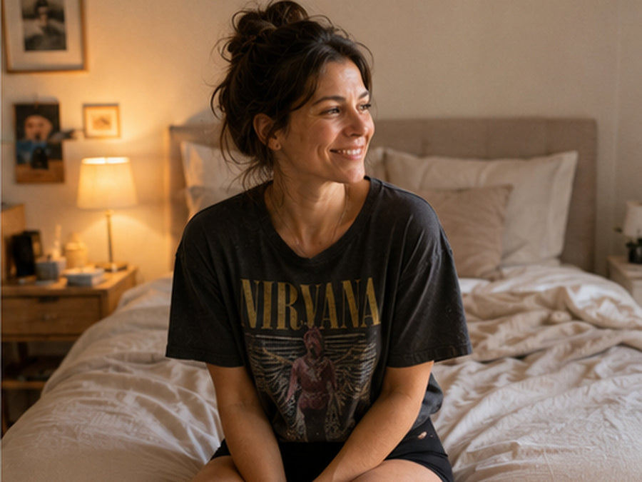 Photo du programme de test — le Shorty menstruel porté