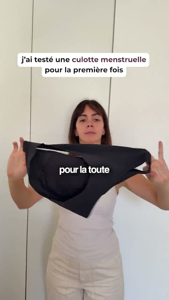 Ma première culotte menstruelle